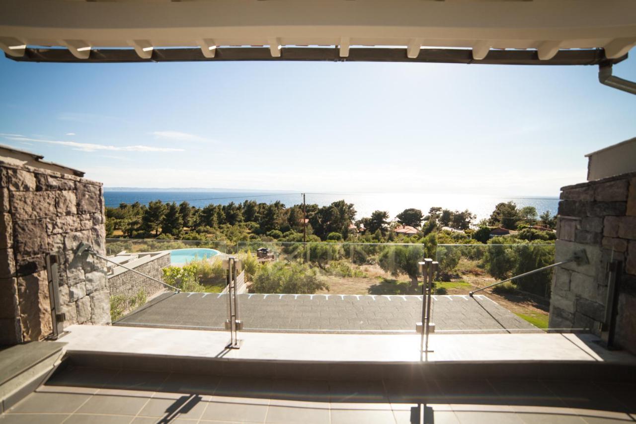 Olivia Estate Villa With Private Swimming Pool Elia Nikitis Bagian luar foto