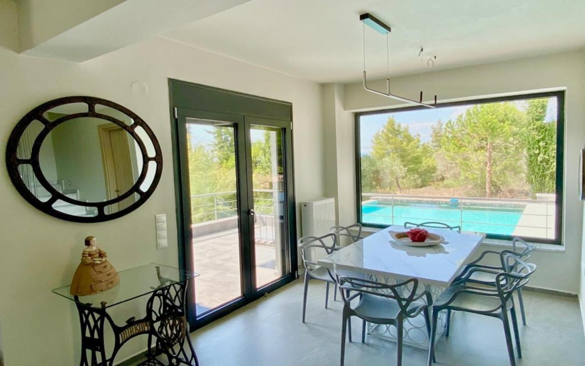 Olivia Estate Villa With Private Swimming Pool Elia Nikitis Bagian luar foto