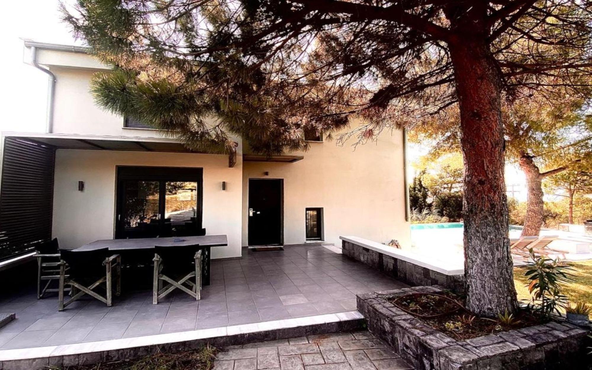 Olivia Estate Villa With Private Swimming Pool Elia Nikitis Bagian luar foto