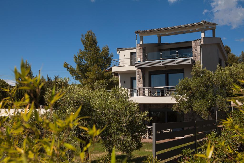 Olivia Estate Villa With Private Swimming Pool Elia Nikitis Bagian luar foto