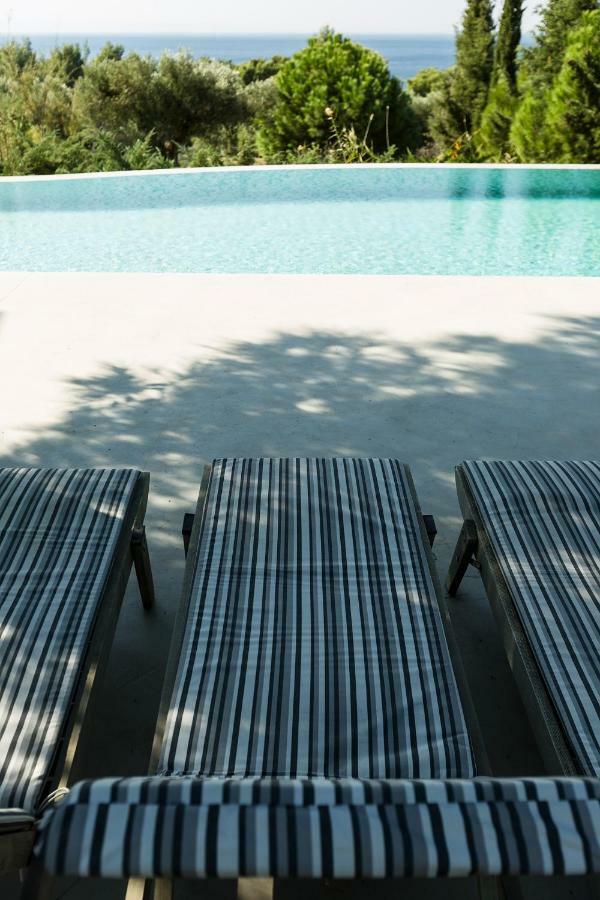 Olivia Estate Villa With Private Swimming Pool Elia Nikitis Bagian luar foto